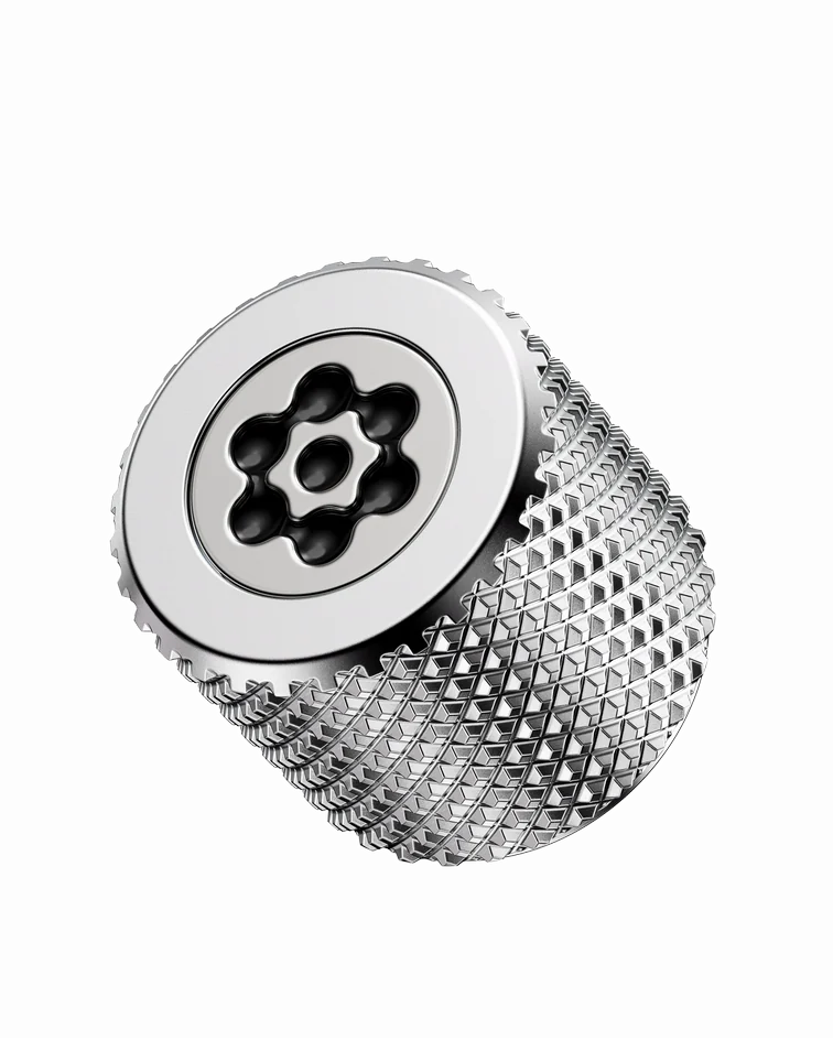 Daisy One anodized aluminum dial