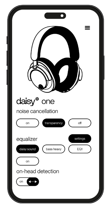 Daisy app screen